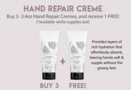 Aluram Hand Repair Creme Deal - Buy 3 get 1 FREE